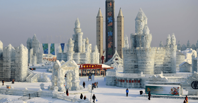 Harbin - one of the coldest cities in the world