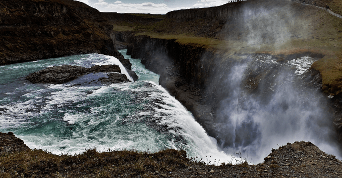 The Gullfoss waterfall is unmissable on a trip to the land of fire and ice